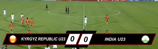 The Blue colts head into the break in a goalless deadlock against the Kyrgyz Republic. All to play for in the second half! 

#IndianFootball #IndianFootballTeam #IndiaU23FootballTeam