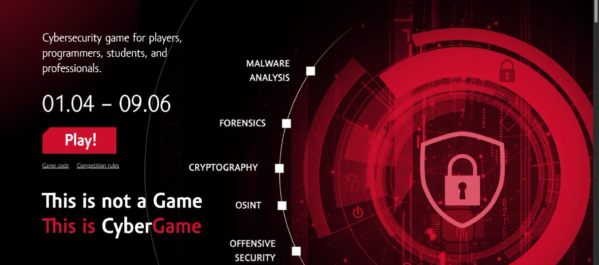 Just wrapped up CyberGame KE 2025, an individual and jeopardy style CTF hosted by <a href="/MoICTKenya/">Ministry of Info, Comms & The Digital Economy KE</a> &amp; the Slovak gov. 10 weeks of crypto, forensics, malware reversing, web exploits, etc.

Out of 292 players, I landed 16th. Not my peak, but proud of the grind .

Writeups dropping soon!