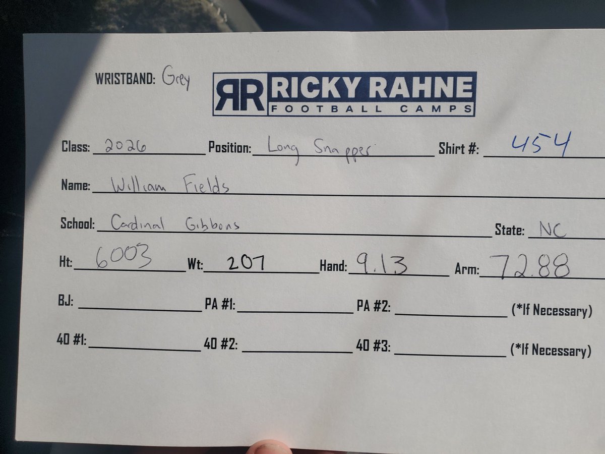 WilliamFieldss's tweet image. Had a great day at Old Dominion. Snapped well at camp. Thanks @CoachShaneBaker 

@BillLiedy @CoachDrew__ @DrStevenWright