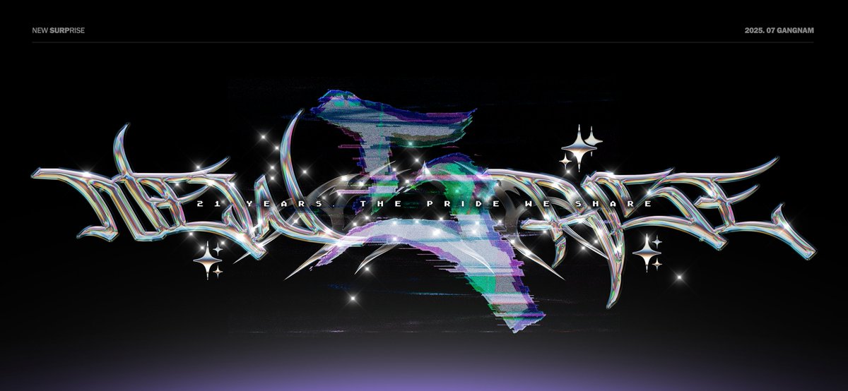 𝙉𝙀𝙒 '𝙎𝙐𝙍𝙋'𝙍𝙄𝙎𝙀
:: 𝗧𝗵𝗲 𝟮𝟭 𝗬𝗲𝗮𝗿𝘀, 𝗧𝗵𝗲 𝗣𝗿𝗶𝗱𝗲 𝗪𝗲 𝗦𝗵𝗮𝗿𝗲

2025 SEOUL GANGNAM ... ?!