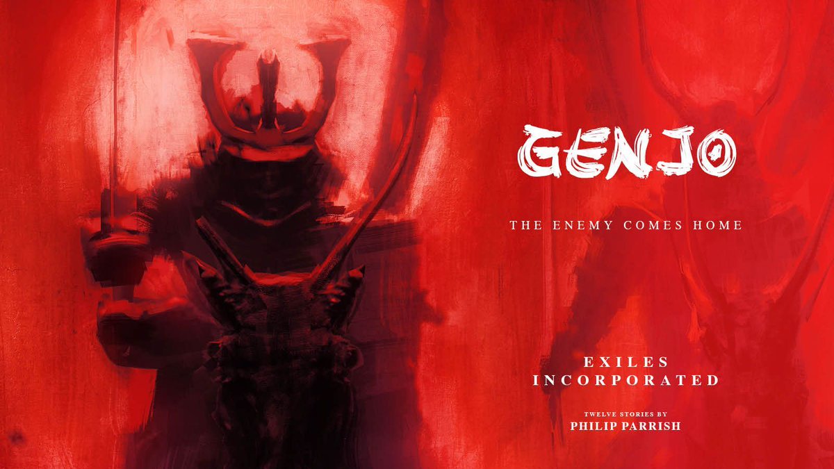A retired samurai embarks on a fantastical adventure to save his master from a strange madness gripping Japan. #ExilesIncorporated is OUT NOW. tinyurl.com/exilesinc #PublicationDay #books #BookTwitter #booklover #author #fiction #shortstories #writing