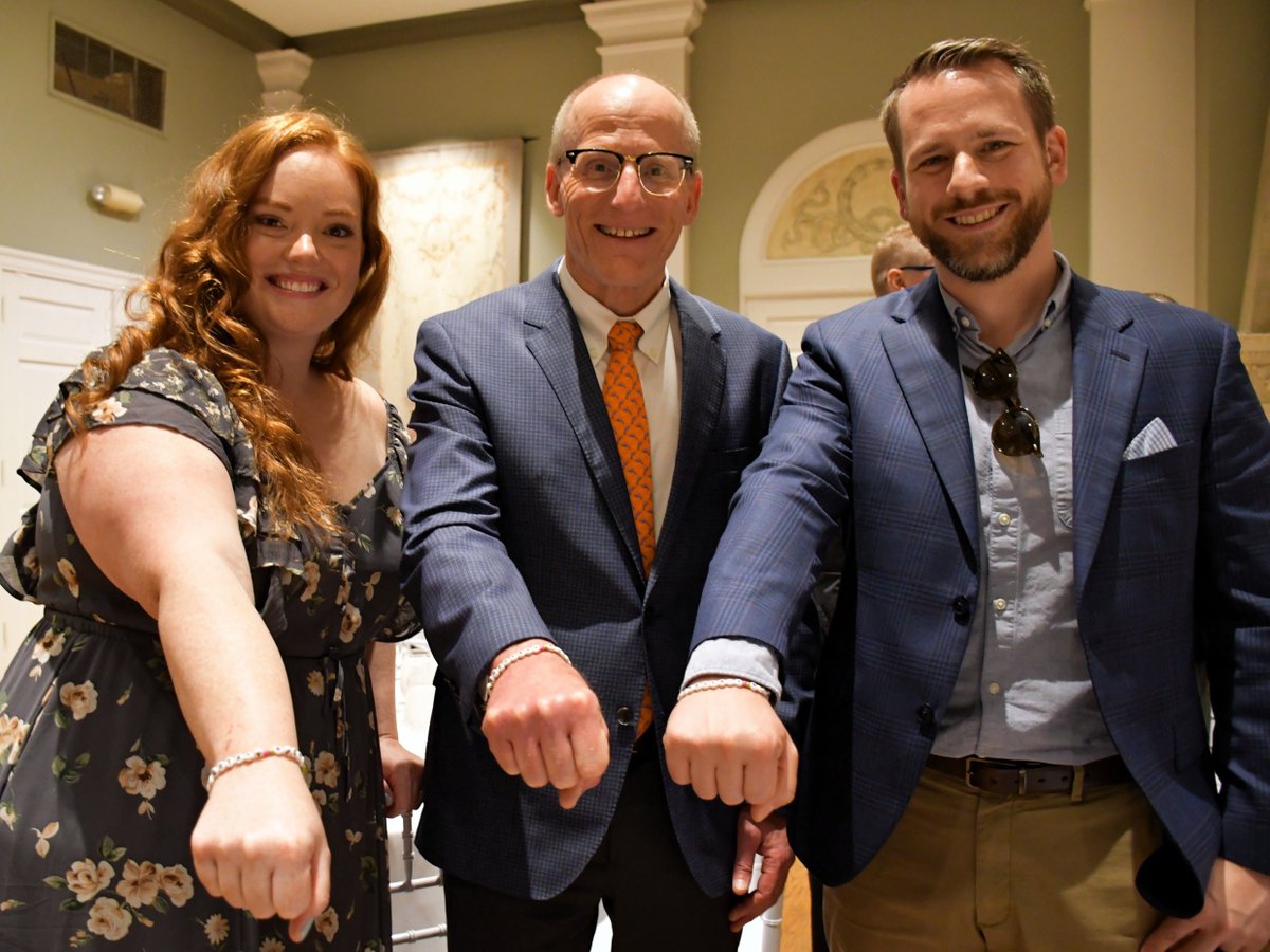 Neurosurgery_IU's tweet image. Thank you to everyone who attended last night's graduation dinner celebrating Hailey Budnick, MD, and Josue Ordaz, MD! Their legacy in our neurological surgery residency program is profound, and we're eager to see their continued impact in the field 🧠