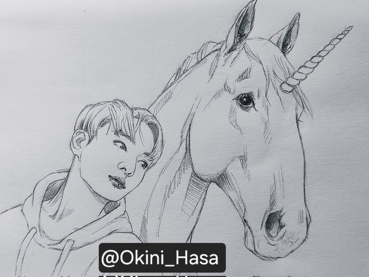 "It is said that unicorns only appear to those who are innocent; to those with pure hearts and gentle souls."

#JUNGKOOK #jungkookfanart #jungkookisback