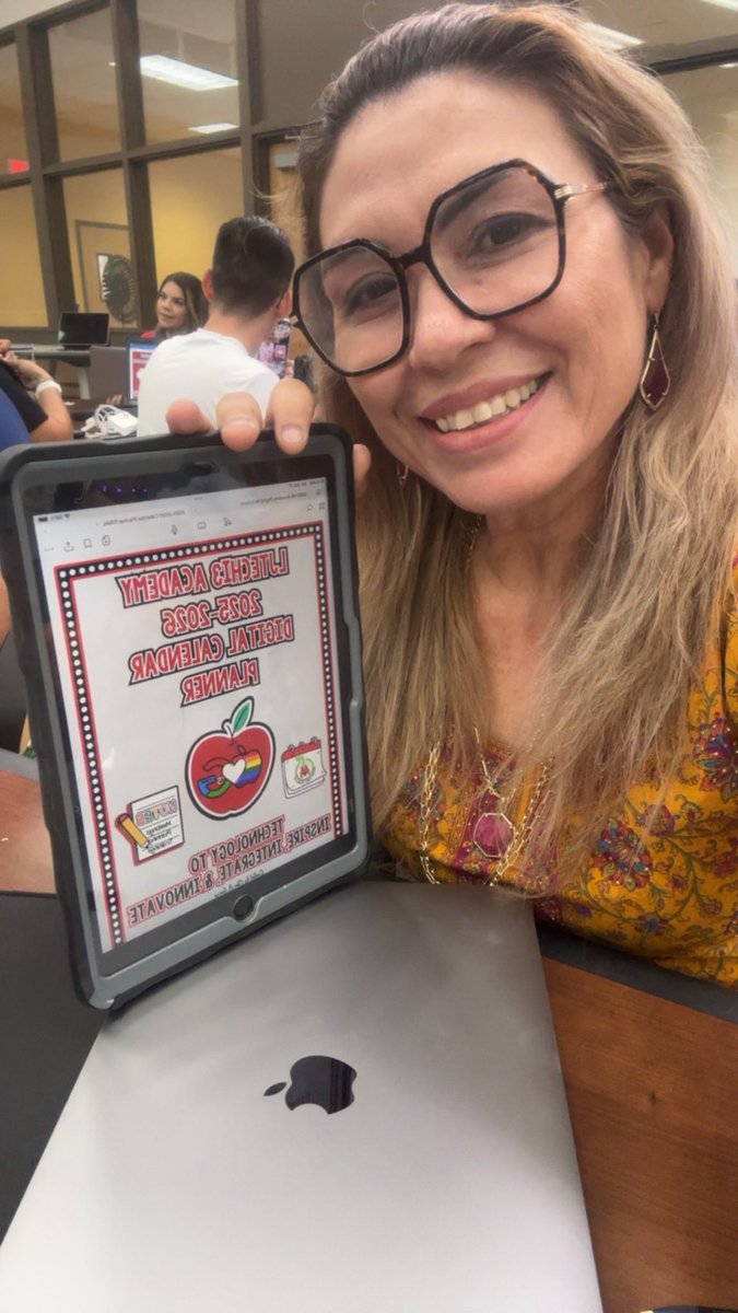 SalinasAna56246's tweet image. I’m Anabelli Salinas Super excited to start and apply technology prek4 ! JFK elementary transferring now to Juan Seguin elementar😍my new equipment Macpro and iPad ❤️❤️
@cgarza0930 @msgracia15 @pily579 @Leticia_FF77 @KarinaMarin @SaraLeeSanchez2 #LJTECHi3 @LaJoyaISDEdTech