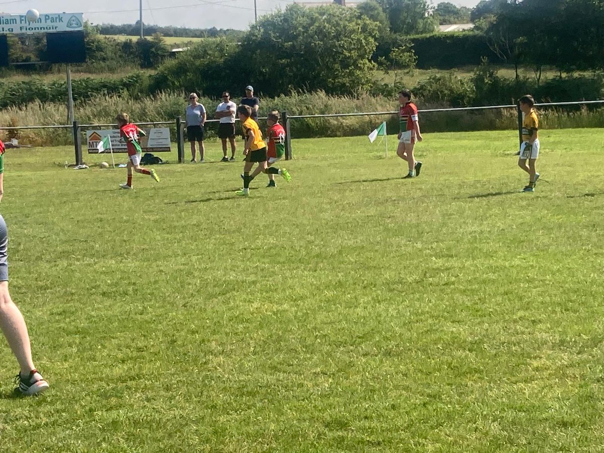 WaterfordGAACG's tweet photo. Well done to the various team mentors &amp; coaches as well, also to #FenorGAA who pulled out all the stops &amp; ran a superb show - hats off to all involved 👍 Go raibh mìle also to Eoin Breathnach (Co. Head of Games) for co-ordinating what proved to be a great morning ✅️🏐 #GAA ⚪️🔵 https://t.co/LGmmrP3Noi