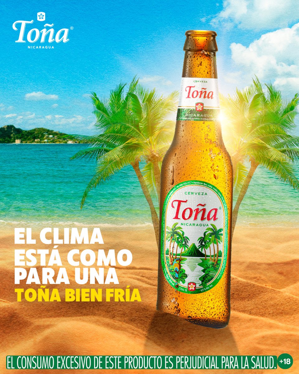 No importa la hora ni el lugar…

Hoy el pronóstico es: 100% ganas de una Toña. 🕶️🍻

#ComoMiToñaNinguna #CervezaToña