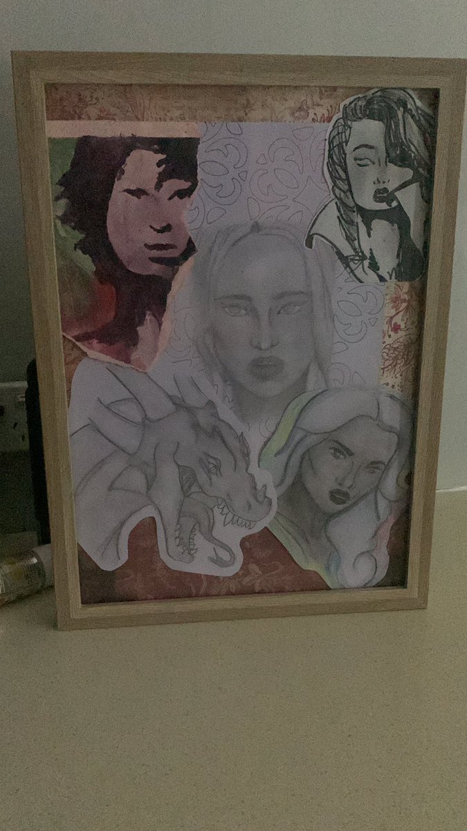 #OldArtAttempts &amp; More Importantly a #Kitten! 😂