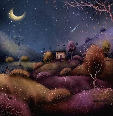 Joe Gilronan 
Peaceful romantic and comforting 
Some of his work is inspired by Tolkien but there are some that he’s created that stand alone. 
This is one of those 
Thanks my XTwitterarty 
Back tomorrow 
Helen 🐶📚🌷
DrStee ⛵️📚👨🏻‍🍳
Max🐶💚🙄 lots of woofing