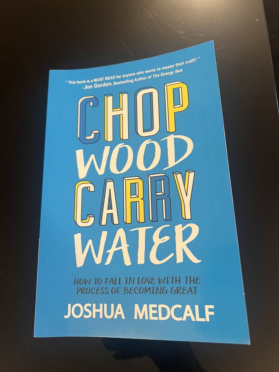 Coach Aikens (@brit_aik3ns) on Twitter photo 📖Book Suggestions/Thoughts:
Chop Wood Carry Water by <a href="/JoshuaMedcalf/">Joshua Medcalf</a>
Jammed pack with life lessons:
•Trust the process
•Unconditional gratitude
What I loved is how the author gives tangible exercises when dealing with setback & how to train yourself to have mental toughness. 📖Book Suggestions/Thoughts:
Chop Wood Carry Water by <a href="/JoshuaMedcalf/">Joshua Medcalf</a>
Jammed pack with life lessons:
•Trust the process
•Unconditional gratitude
What I loved is how the author gives tangible exercises when dealing with setback & how to train yourself to have mental toughness.