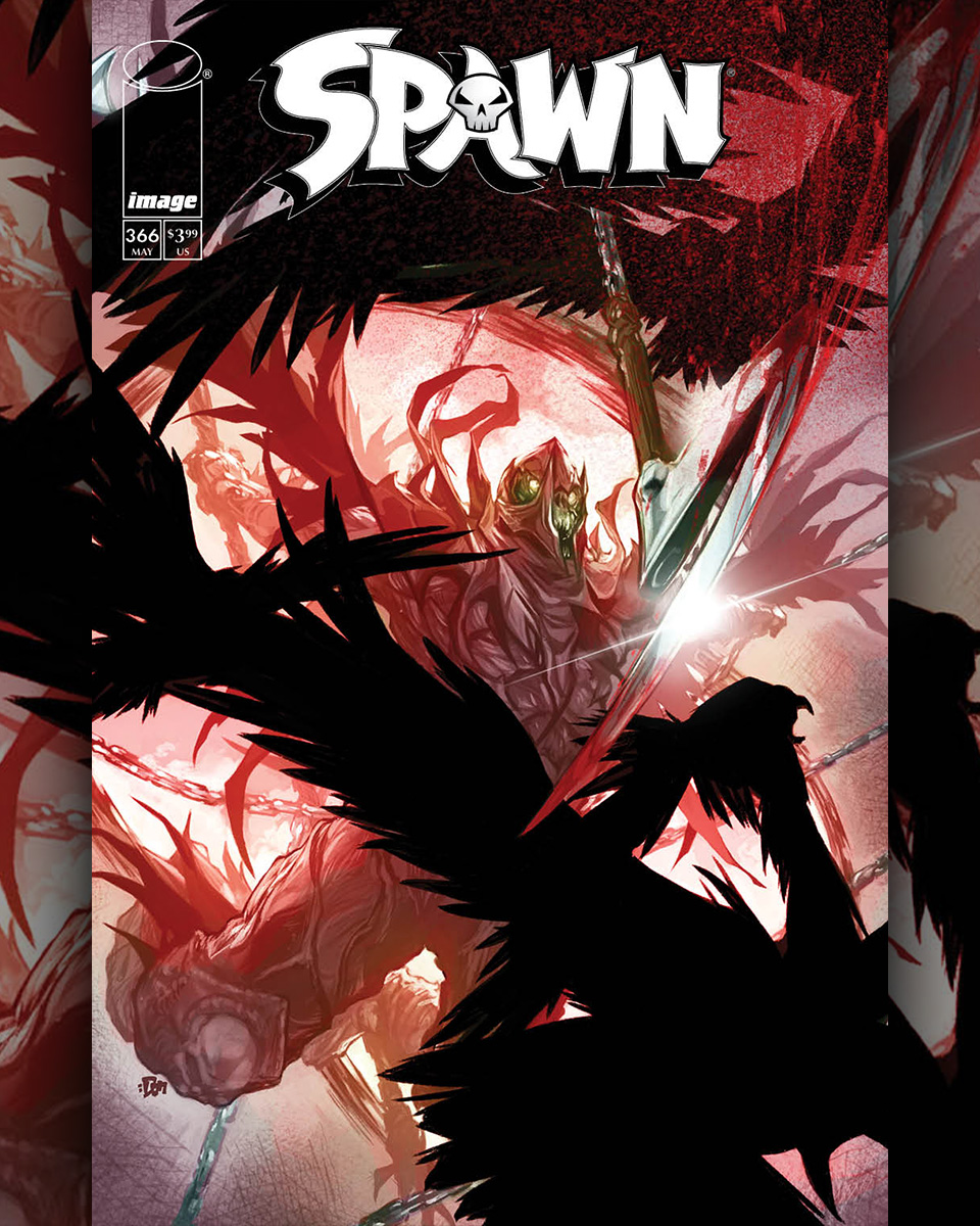 McFarlane Comics Official (@mcfarlanecomics) on Twitter photo 💥 SPAWN #366 💥
Spawn’s enemies are multiplying… and an old one just returned with backup.
FOC is 6/23 – On shelves 7/16!
Art by Don Aguillo
#spawn #mcfarlanecomics #comicart #imagecomics <a href="/Todd_McFarlane/">Todd McFarlane</a> <a href="/ImageComics/">Image Comics</a> 💥 SPAWN #366 💥
Spawn’s enemies are multiplying… and an old one just returned with backup.
FOC is 6/23 – On shelves 7/16!
Art by Don Aguillo
#spawn #mcfarlanecomics #comicart #imagecomics <a href="/Todd_McFarlane/">Todd McFarlane</a> <a href="/ImageComics/">Image Comics</a>