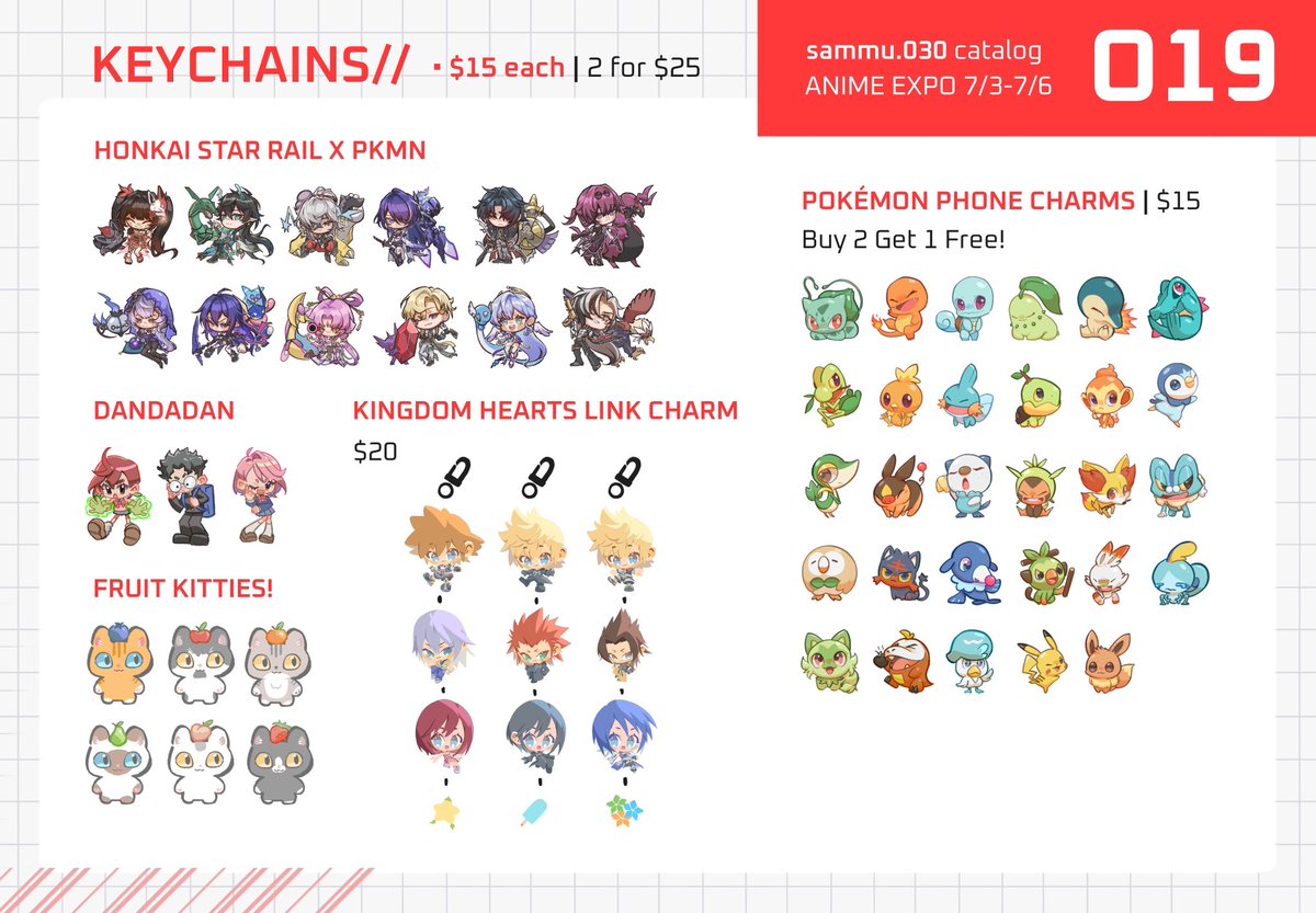 sammu_030's tweet image. CATALOG FOR ANIME EXPO!! πππ if u want some cool zzz, link click, reborn, lads, soul eater merch come to me pls at Table O19!!! π©·π©·π©·
Stamp rallies linked below! π§·
βοΈ(1/2) rts and saves appreciatedβοΈ
#AX2025 #AnimeExpo2025 #AXCatalog2025 #AXArtistAlley2025 #AXCatalog