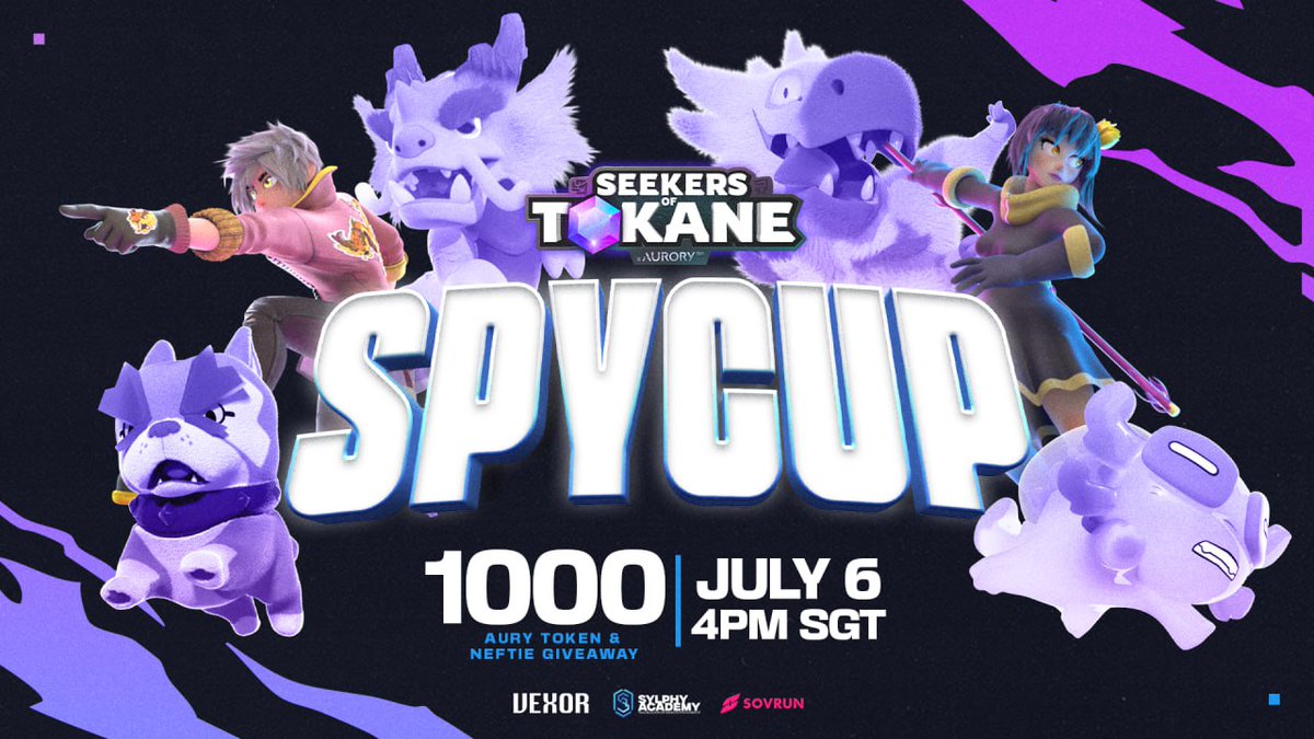 🚨 SPYCUP RETURNS 🚨

The battle rages on in Seekers of Tokane by <a href="/AuroryProject/">Aurory: Seekers of Tokane</a> 

Veteran or rookie Seeker, the battlefield is open to all!

Gear up and prepare to summon your Nefties, craft your strategy, and outplay every rival in this high-stakes tactical showdown for glory.