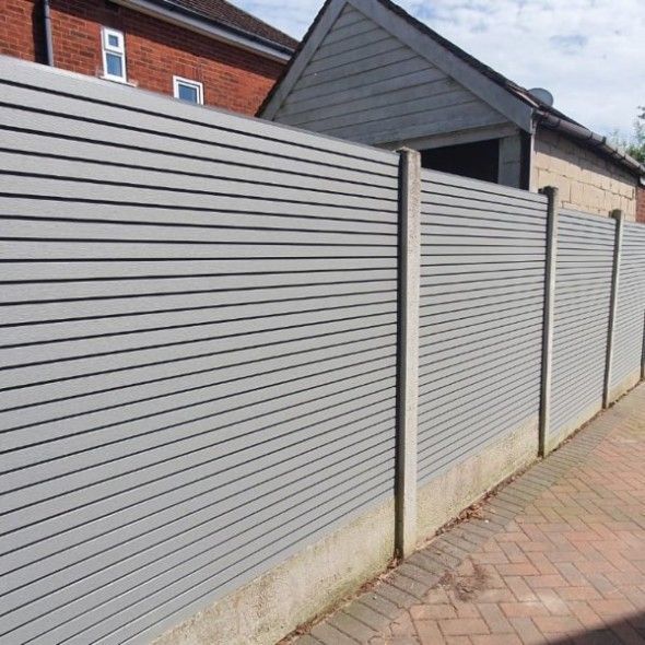 Check out our Composite Fencing! 🎉 With a sleek look and no need for constant upkeep, this environmentally-friendly option is built to last and adds a modern touch to your garden. 🌿✨

For more info, call us at 0333 321 5091. Samples and trade prices available—get yours today!