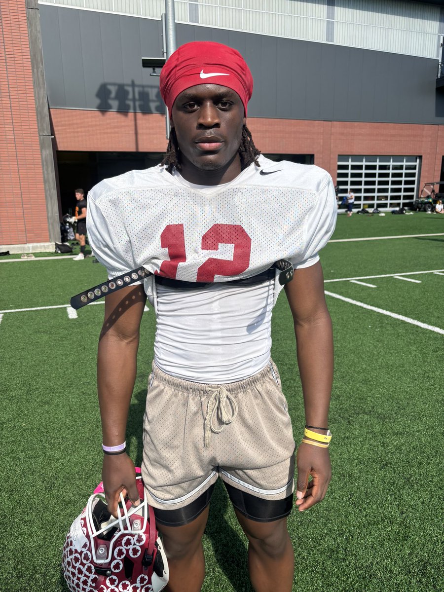 Nate Wahl (@nwahlscouting) on Twitter photo If you want to see some βdog typeβ cornerback reps today at NDSU, @PatrickWright30 is worth watching
One of the most physical 2026 DBs I have seen so far today out of <a href="/Crimsonfootball/">Crimsonfootball</a>. No offers yet If you want to see some βdog typeβ cornerback reps today at NDSU, @PatrickWright30 is worth watching
One of the most physical 2026 DBs I have seen so far today out of <a href="/Crimsonfootball/">Crimsonfootball</a>. No offers yet