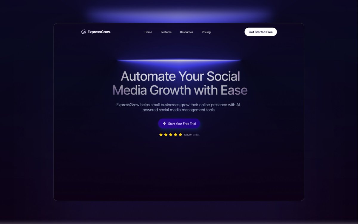 One of my favorite effects for a hero section.

Should I break this down in a quick tutorial?