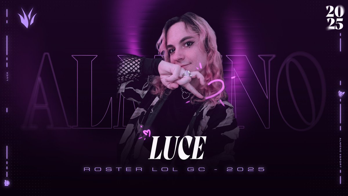 Almeno E-sport (@almenoesport) on Twitter photo Elle arrive pour mener notre équipe à la victoire
Accueillez <a href="/Lucenyanya/">AOE Lucina 🏳️⚧️ 🔻</a>, notre nouvelle jungleuse Almeno GC
Bienvenue chez toi 💜💙
#AOEWIN💜💙 Elle arrive pour mener notre équipe à la victoire
Accueillez <a href="/Lucenyanya/">AOE Lucina 🏳️⚧️ 🔻</a>, notre nouvelle jungleuse Almeno GC
Bienvenue chez toi 💜💙
#AOEWIN💜💙