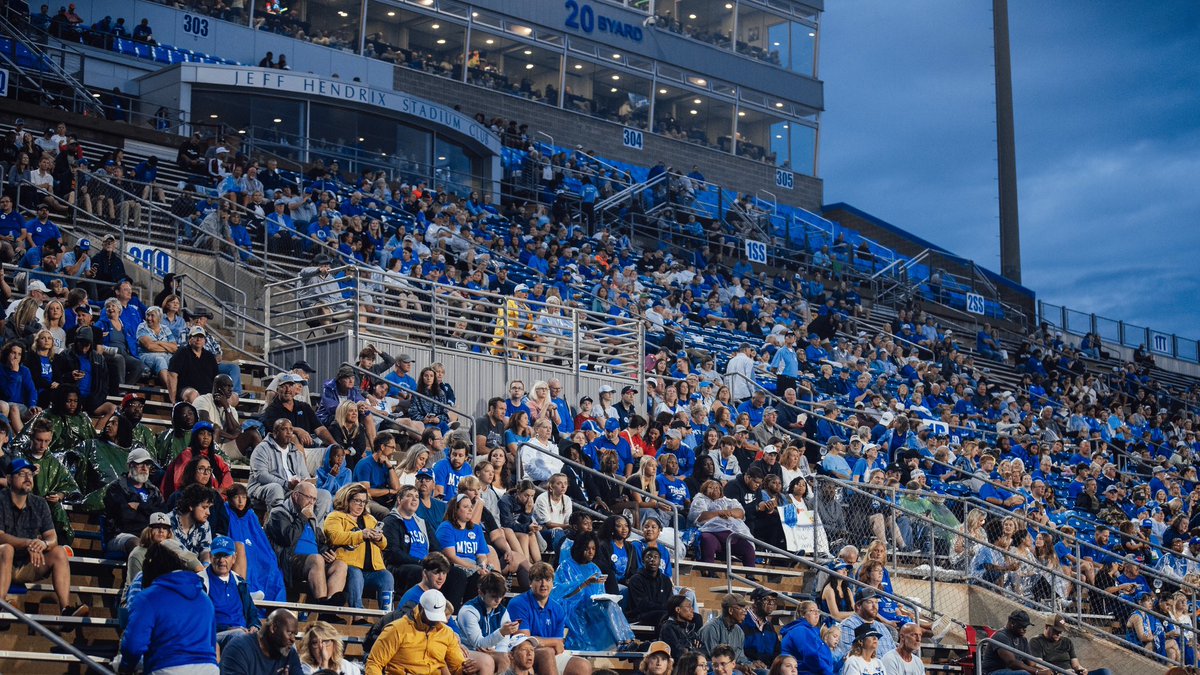 🔟 more Saturdays until kickoff! Get those season tickets now, and let's fill Floyd! 👏

🎟️ goblueraiders.co/2025-FB-Tickets

#BoroBuiltMiddleMade