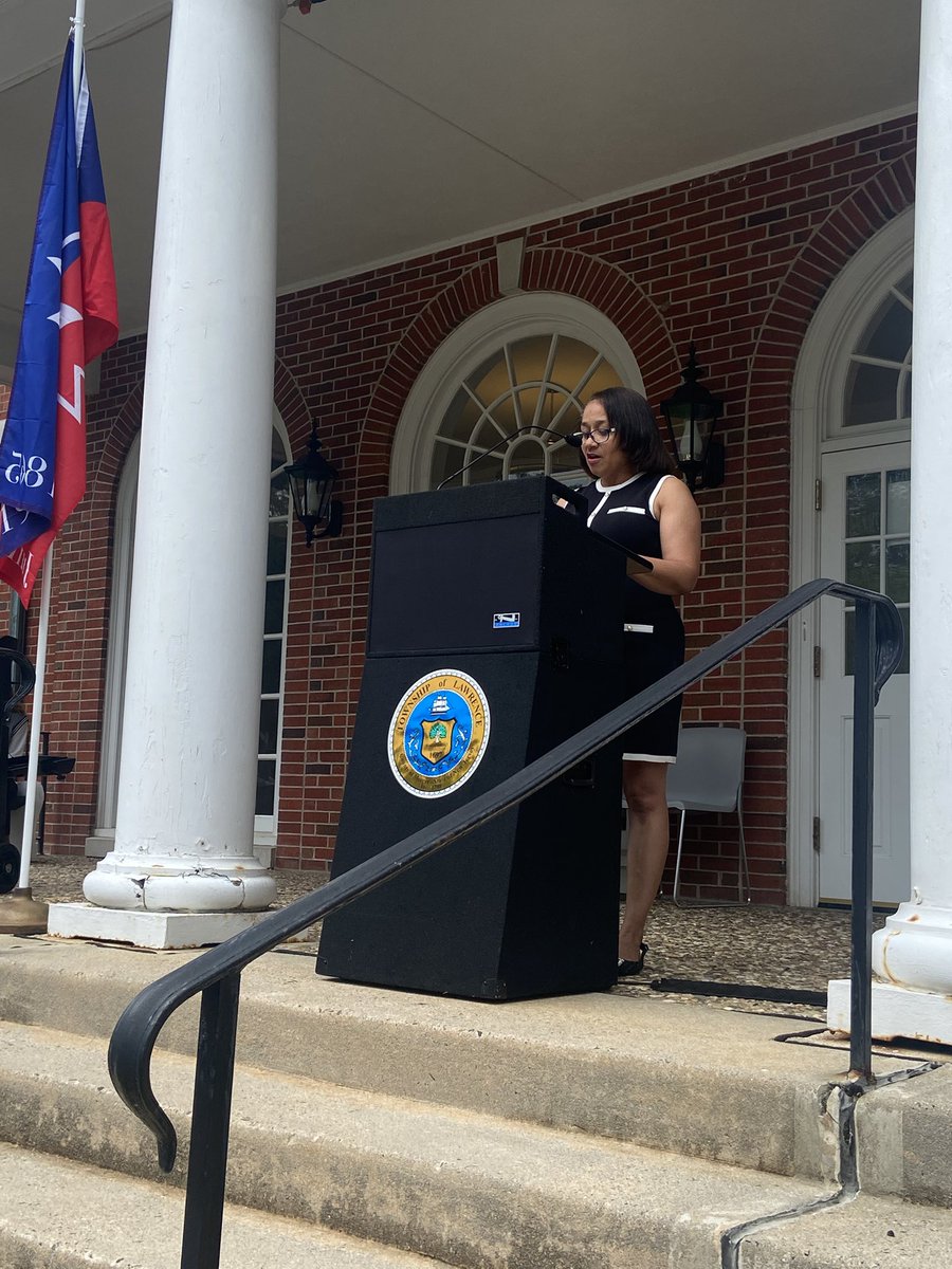 Mercer County Clerk (@mercerclerk) on Twitter photo I attended
<a href="/Lawrence/">Lawrence O'Donnell</a> Township’s wonderful celebration of #Juneteenth this week, and brought my summer #interns to observe as I presented a certificate of recognition and to hear the wonderful speakers and the Lawrence Township Gospel Choir. <a href="/robyn_klim/">Robyn A. Klim, Ed.D., LCSW #LTPSThisIsUs</a> <a href="/LTPS1/">Lawrence Township Public Schools</a> I attended
<a href="/Lawrence/">Lawrence O'Donnell</a> Township’s wonderful celebration of #Juneteenth this week, and brought my summer #interns to observe as I presented a certificate of recognition and to hear the wonderful speakers and the Lawrence Township Gospel Choir. <a href="/robyn_klim/">Robyn A. Klim, Ed.D., LCSW #LTPSThisIsUs</a> <a href="/LTPS1/">Lawrence Township Public Schools</a>