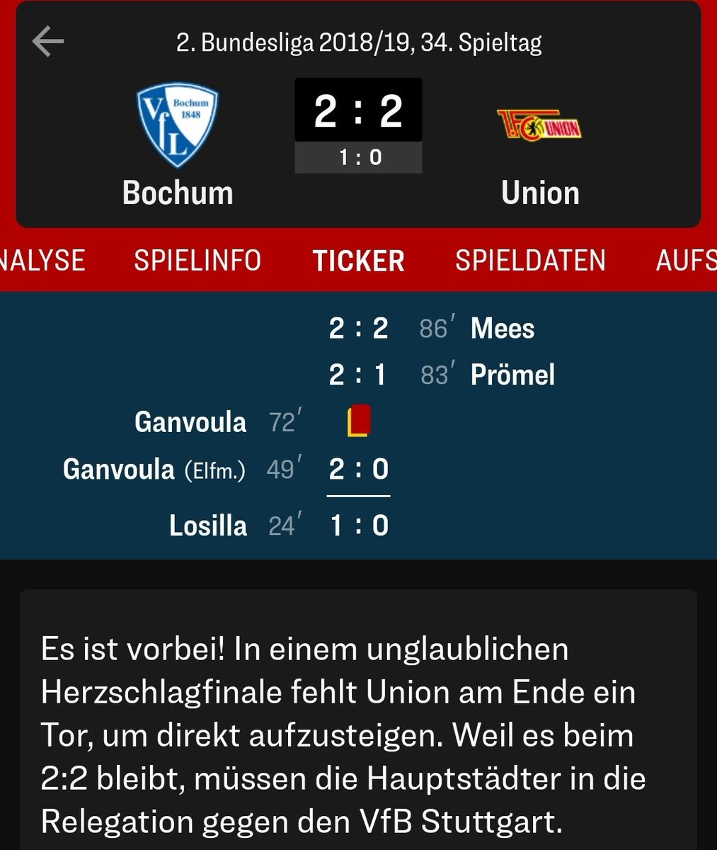 Public Viewing in der Alten Försterei, so ein Drama und dann am Ende doch nicht genug.