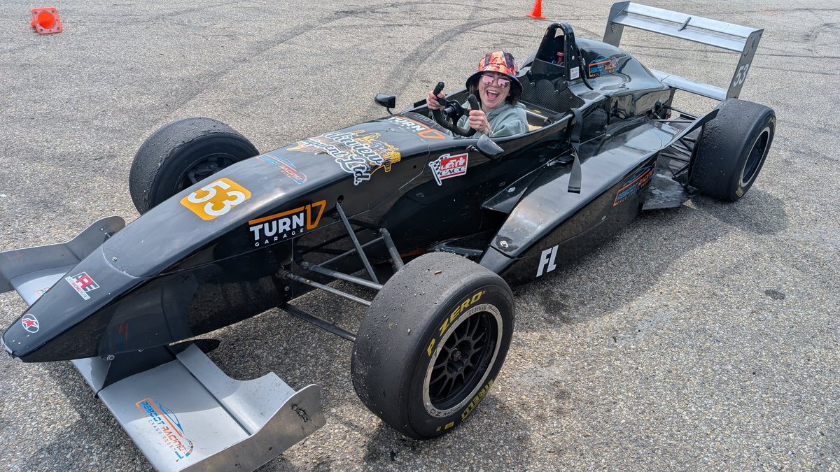 Look ma! I'm a racer!
