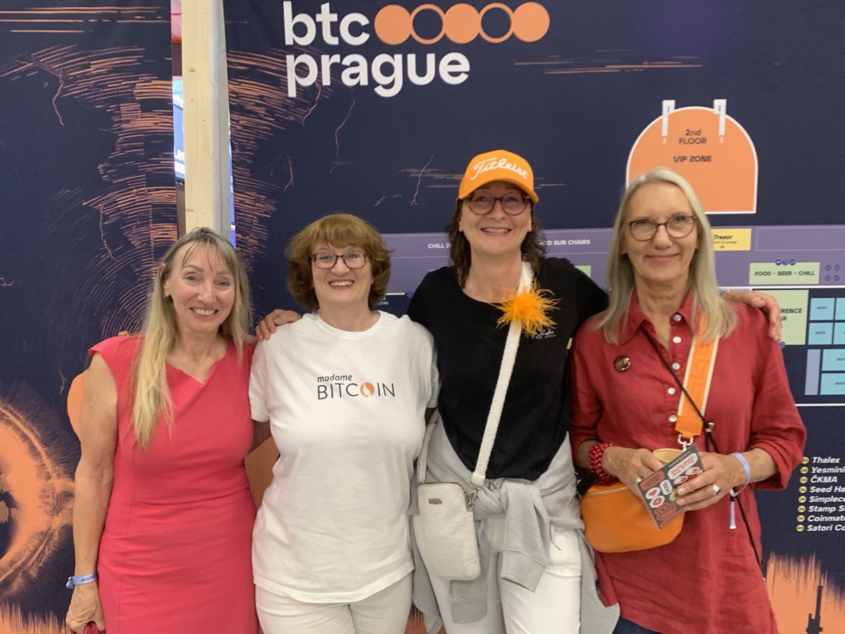 Heute bei der BTC Prag mit <a href="/lesfemmesorange/">Les Femmes Orange</a> . Was für eine großartige conference.