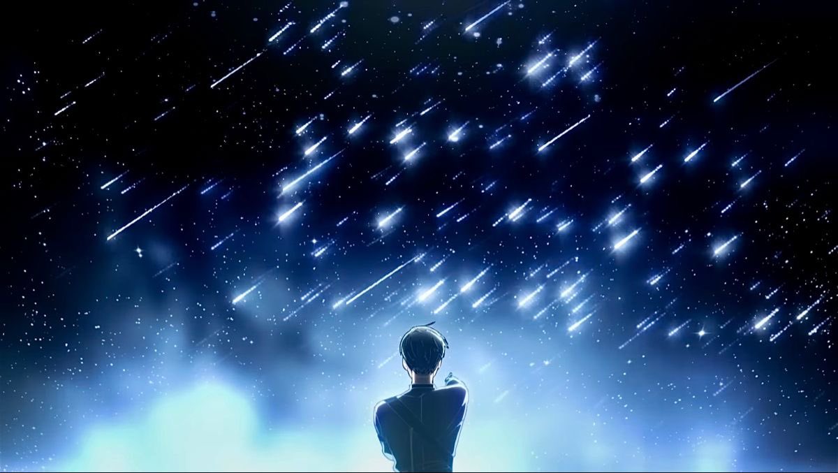 So black, black as it can be… the dark sea gets deeper as you approach like a black, black SORROW.