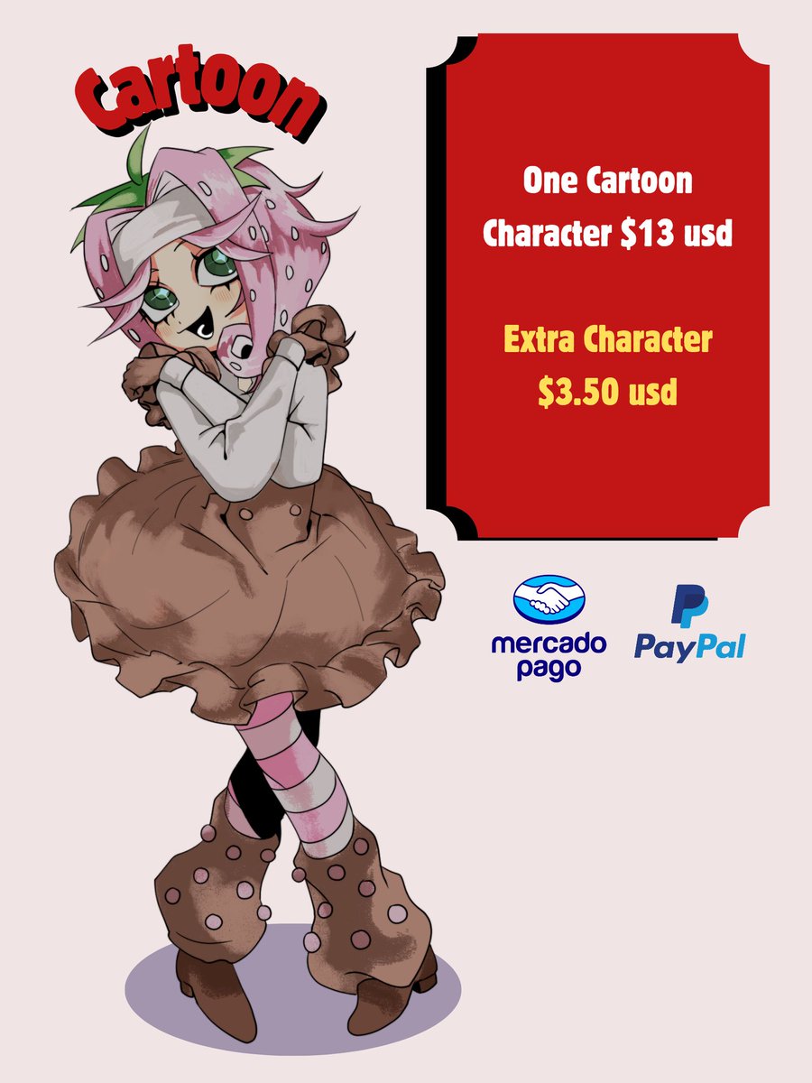 h3artscooper's tweet image. We're back with commissions! #commissionsopen