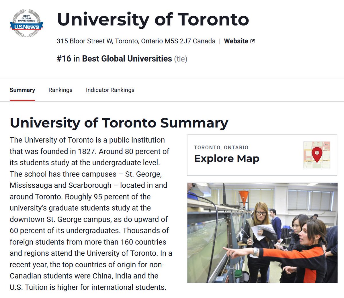 DrJacobsRad's tweet image. The University of Toronto has ranked #16 in Best Global Universities. That's an incredible achievement.
I'm proud to say that my alma mater crushed it in the global medical sciences ranking:
#4 Surgery
#5 Clinical Medicine
#6 Cardiac
#8 Oncology
#9 Psychiatry
#14 Radiology 🏆…