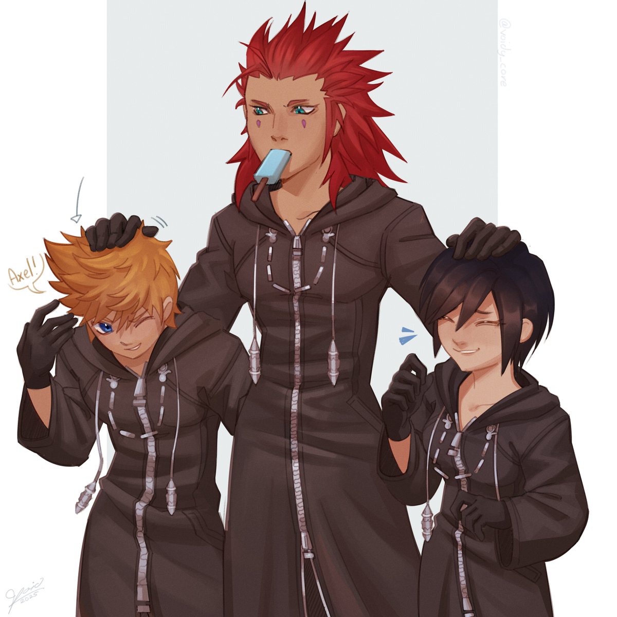 xVoidCore's tweet image. I think I&apos;m starting to love drawing these three
#kingdomhearts #art