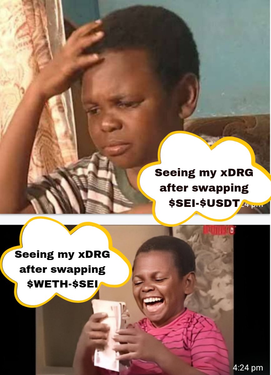 Farm smart, not hard on <a href="/dragonswap_dex/">DragonSwap</a> xDRG campaign. 

Low fees swaps = Low xDRG farming returns!
High fees swaps=High xDRG farming

#DragonSwapMemeBattle