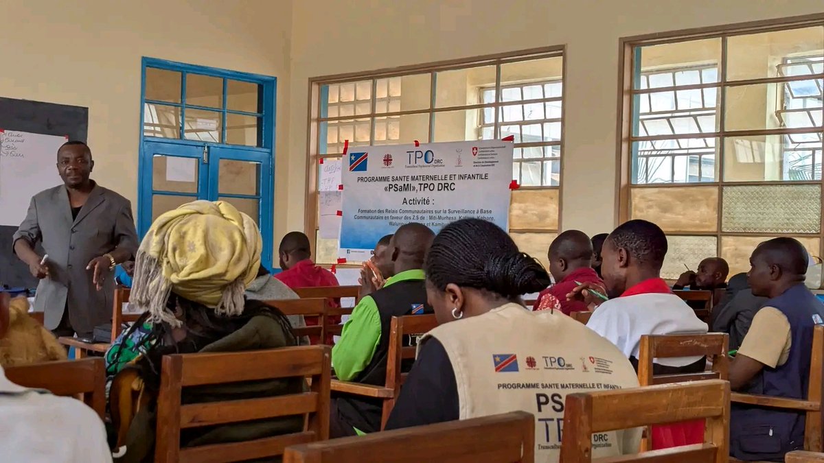 TPO DRC (@drc_tpo) on Twitter photo Kabare : Clôture des formations des Relais Communautaires dans le cadre du Programme Santé Maternelle et Infantile (PSaMI) sous facilitation de la DPS/SK, financées par <a href="/SwissDevCoop/">Swiss Development and Cooperation</a>
D'autres détails 👇👇
tpordc.org/detail-activit… Kabare : Clôture des formations des Relais Communautaires dans le cadre du Programme Santé Maternelle et Infantile (PSaMI) sous facilitation de la DPS/SK, financées par <a href="/SwissDevCoop/">Swiss Development and Cooperation</a>
D'autres détails 👇👇
tpordc.org/detail-activit…