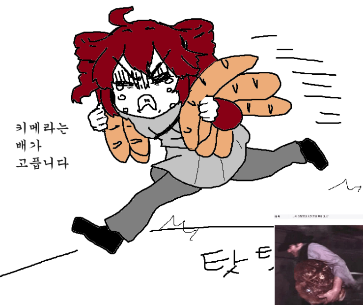 작년 이맘때쯤의 그림