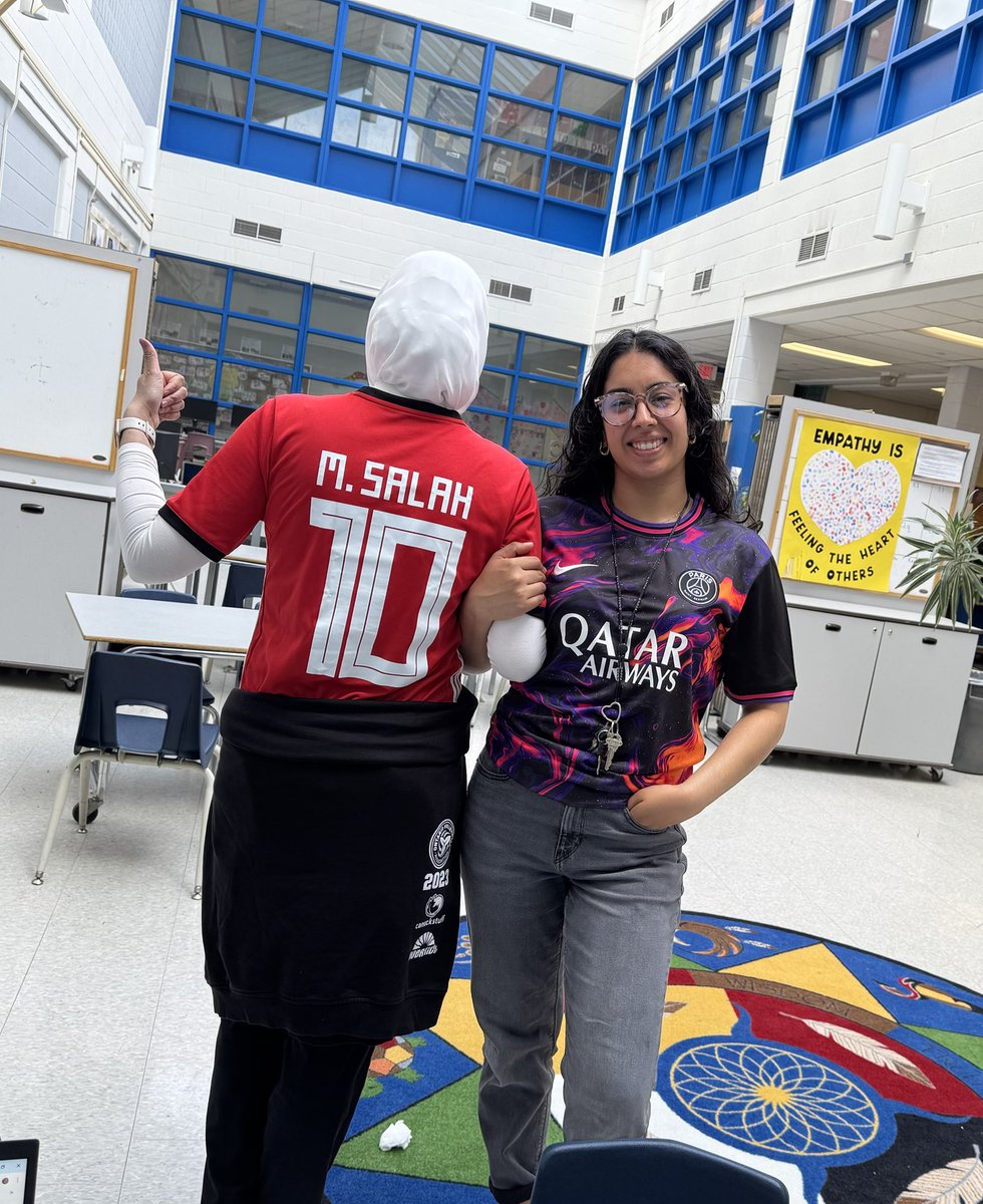 Héba Elshamy (@mrshba1) on Twitter photo Let’s make the last few days with them fun❤️ Spirit week in our Gr 1 and Sk French Immersion classes #sport_jersey_day #MoSalah <a href="/MmeAhluwalia/">Shilpa Ahluwalia</a> <a href="/brookhaven_ps/">Brookhaven Public School</a> <a href="/PrincipalBorges/">Steven Borges</a> Let’s make the last few days with them fun❤️ Spirit week in our Gr 1 and Sk French Immersion classes #sport_jersey_day #MoSalah <a href="/MmeAhluwalia/">Shilpa Ahluwalia</a> <a href="/brookhaven_ps/">Brookhaven Public School</a> <a href="/PrincipalBorges/">Steven Borges</a>