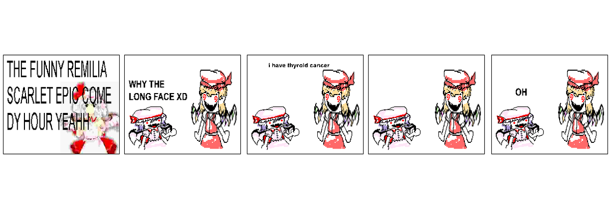 MooMooArmageddn's tweet image. THE REMILIA SCARLET COMEDY HOUR 2 #東方Project #touhou