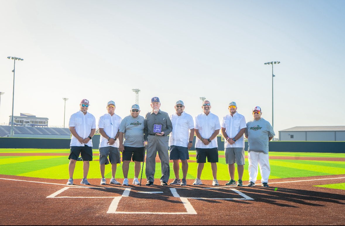 Retired longtime Coach Lupe Canul... was recognized by the <a href="/BCARGV2018/">BCARGV</a> for his coaching career helping grow RGV baseball.  <a href="/BaseballMchi/">McHi Baseball</a>
