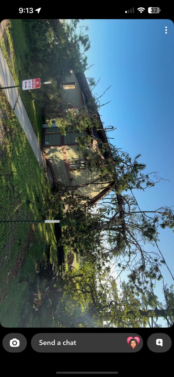 Last night was so scary. Storm ripped through my town Bemidji. They are saying 106mph winds. It sounded like someone smashed into my apartment. It was so scary.