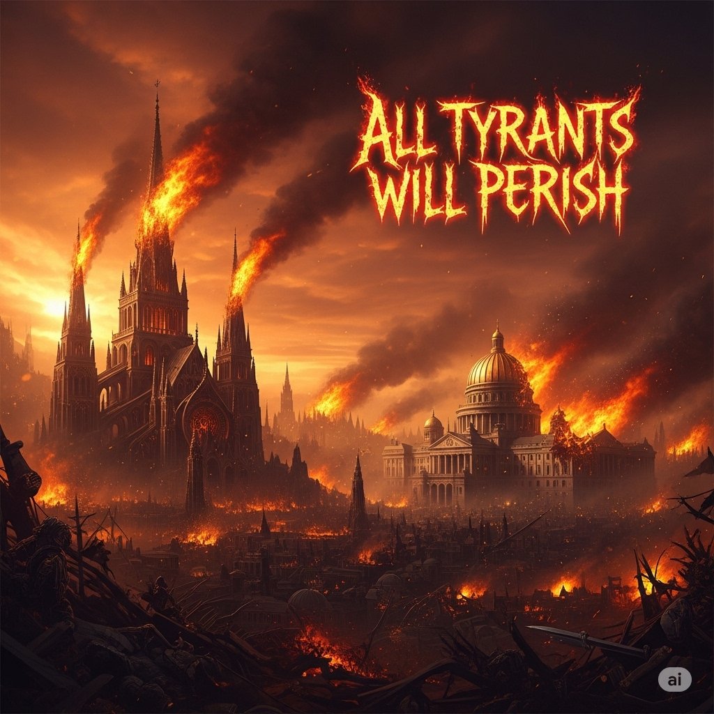 With a matching prompt #Gemini does great album covers. #deathcore #metal #core #GeminiAI #hellprompt