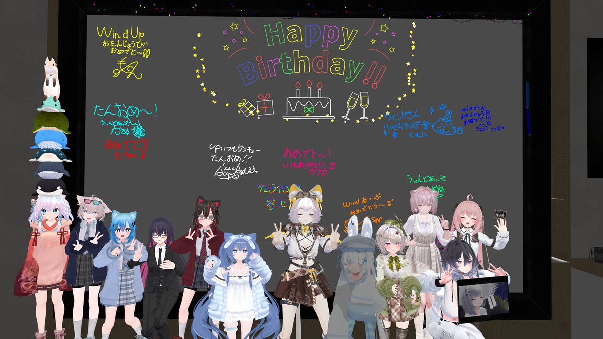 Wind1653394's tweet photo. 誕生日みんなありがとう！！ https://t.co/b6RN1LG0iI