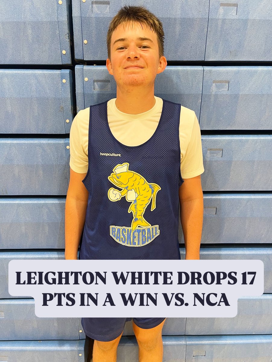 .<a href="/l_white15/">Leighton White</a> was consistent all game in the win vs. NCA, today! #SWFLHSShowcase