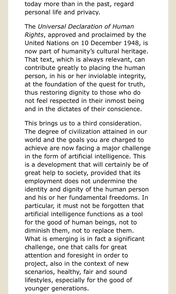 James M. Patterson (@mcgillpatterson) on Twitter photo Another example of how Pope Leo XIV remains committed to religious liberty as an essential to the common good. Score another one for <a href="/whypostlibfail/">Why Postliberalism Failed</a> Another example of how Pope Leo XIV remains committed to religious liberty as an essential to the common good. Score another one for <a href="/whypostlibfail/">Why Postliberalism Failed</a>