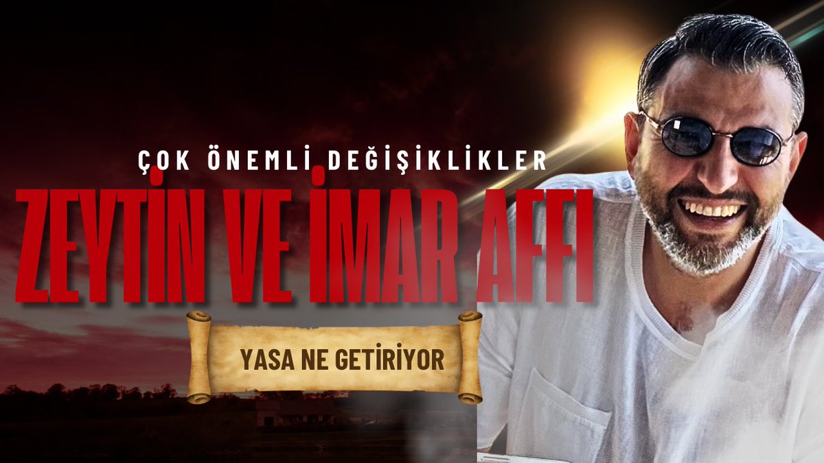Av.Murat Tezcan (@muratezcan) on Twitter photo Zeytinlikler, Madenler, Kamulaştırma ve İmar Affı: Tüm Yönleriyle Yeni Y... youtu.be/eZZAqMWxGlo?si… <a href="/YouTube/">YouTube</a> aracılığıyla Zeytinlikler, Madenler, Kamulaştırma ve İmar Affı: Tüm Yönleriyle Yeni Y... youtu.be/eZZAqMWxGlo?si… <a href="/YouTube/">YouTube</a> aracılığıyla