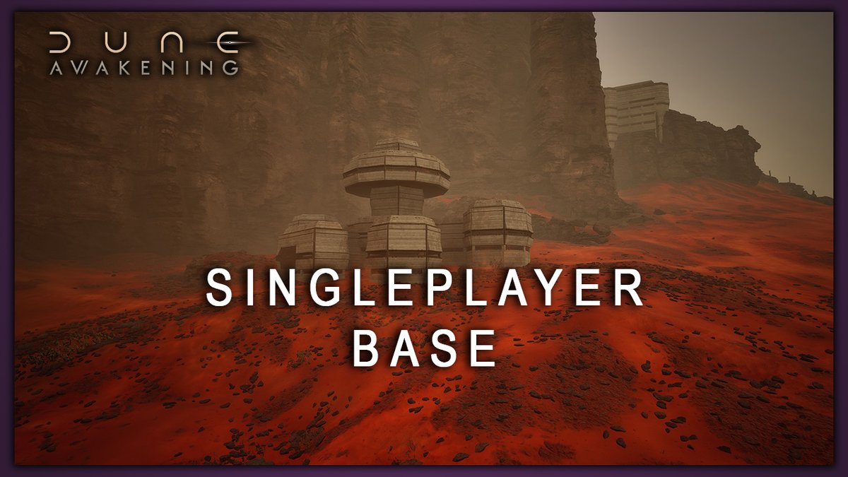 CreativeBuild11's tweet image. HOW TO BUILD A SINGLEPLAYER BASE
@DuneAwakening
#DuneAwakening #speedbuild #Gaming
馃摵youtu.be/ZFKayw0gwzc