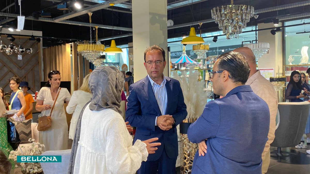 As part of our global growth journey, we are proud to announce the opening of our ninth store in France, located in Ferney-Voltaire.

The opening ceremony was attended by Mr. Cüneyt Ocak, General Manager of Bellona; Mr. Arif Emre Ölmeztoprak, Export Director; and Mr. Musa