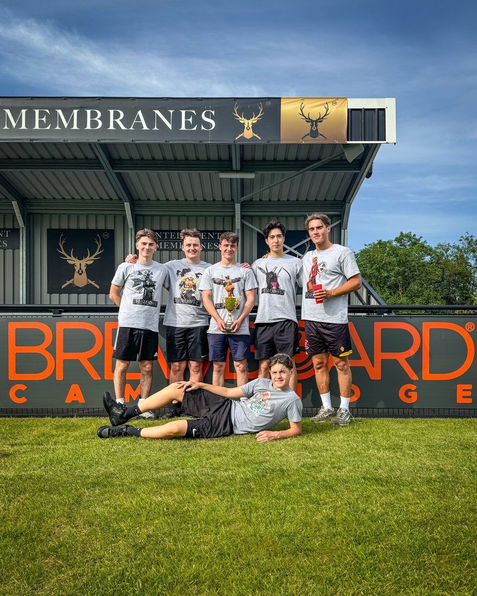 Team BrewBoard bring it home in the Cambridge City FC 5-a-side tournament...🏆