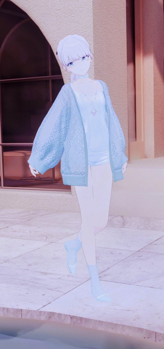 進捗アップできてなかったので外出中はブルスカに投げてたやつを投下してお茶を濁します。
新作衣装、来週には出したい。
#Hotel_Galactica_wip