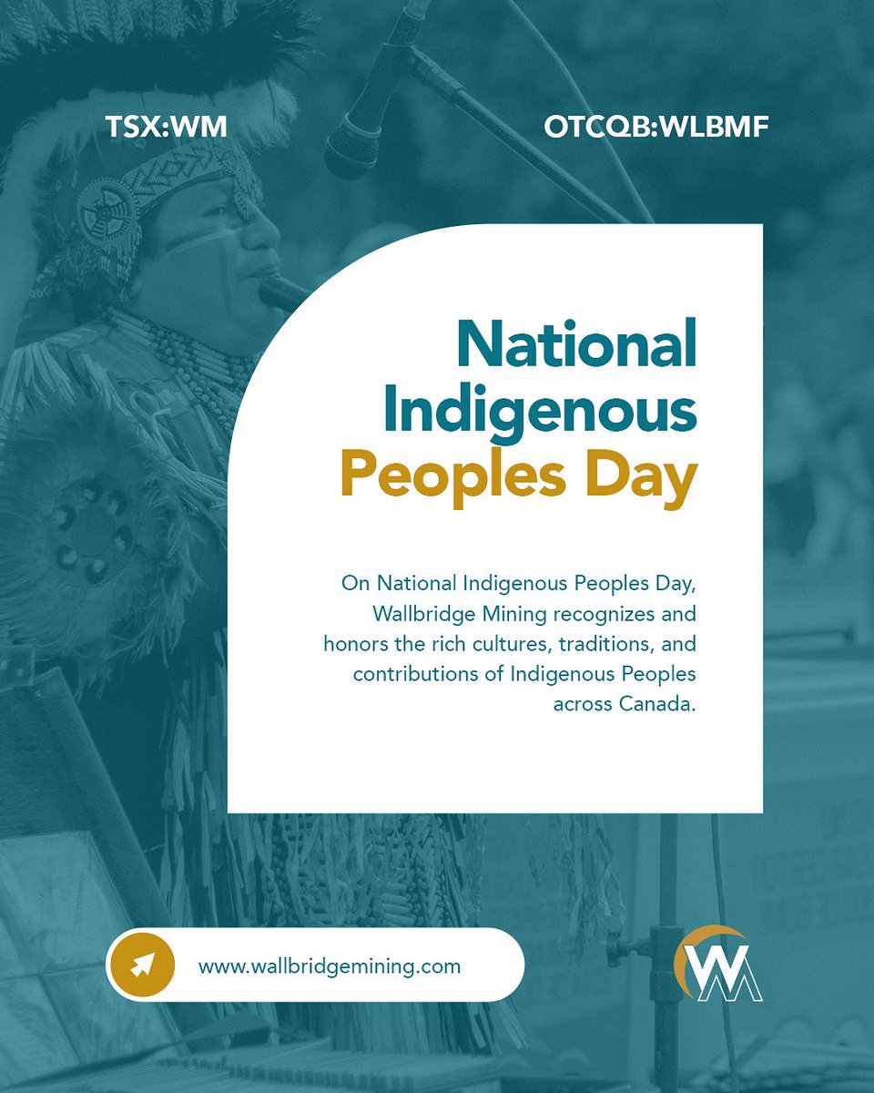 On National Indigenous Peoples Day, Wallbridge Mining recognizes and honors the rich cultures, traditions, and contributions of Indigenous Peoples across Canada.