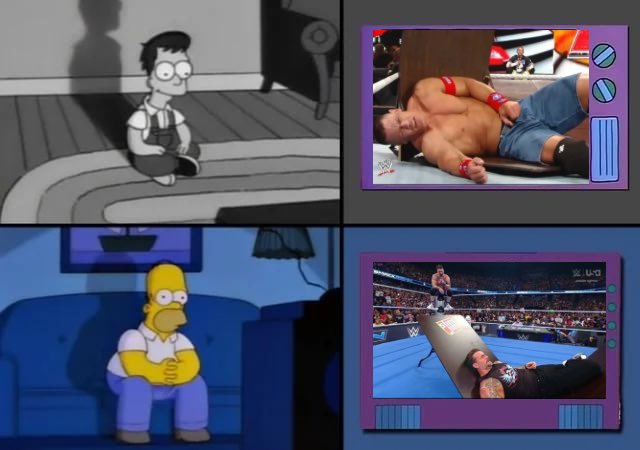 Me watching Cena recreate the pipebomb with Punk #SmackDown