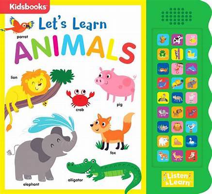 Breaking News…….This “Let’s Learn Animals “ audio listen &amp; learn press button book is available for only £5 
On the Jumblebee.co.uk/bathrotaryvirt… fundraiser …..normally sold at around £15.00 !