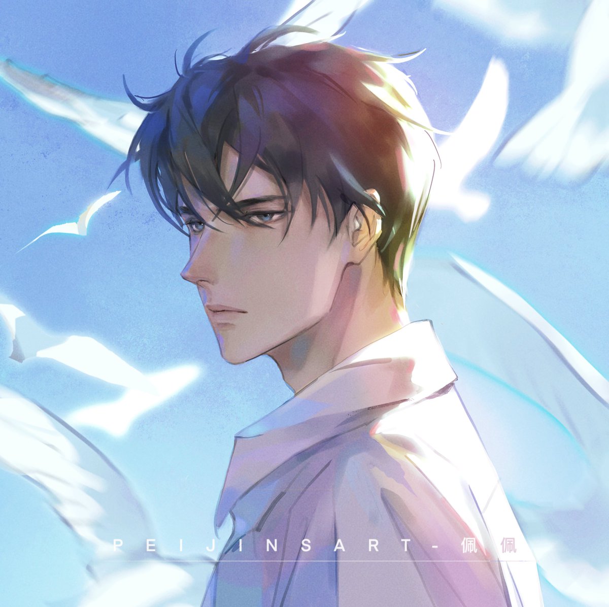 SPeijin's tweet image. I dreamed of meeting him in our youth, when we were both still young. #瓶邪 #盗墓笔记 #thelosttomb #张起灵 #吴邪