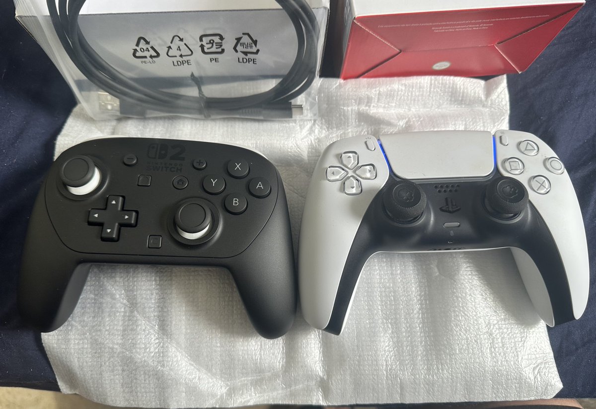 brunno_fast's tweet image. Chegou em faltava para completar esse sabadão com grandes jogatinas! 

#NintendoSwitch2 #ProController2